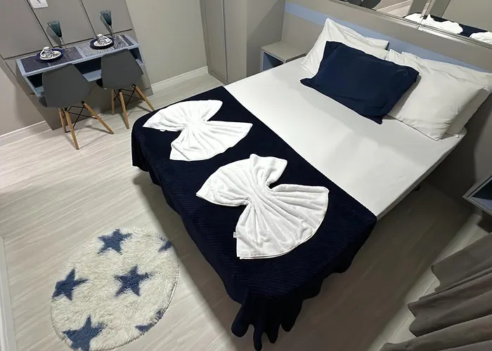 16- Studio Decorado Perfeito Para Casal!!!